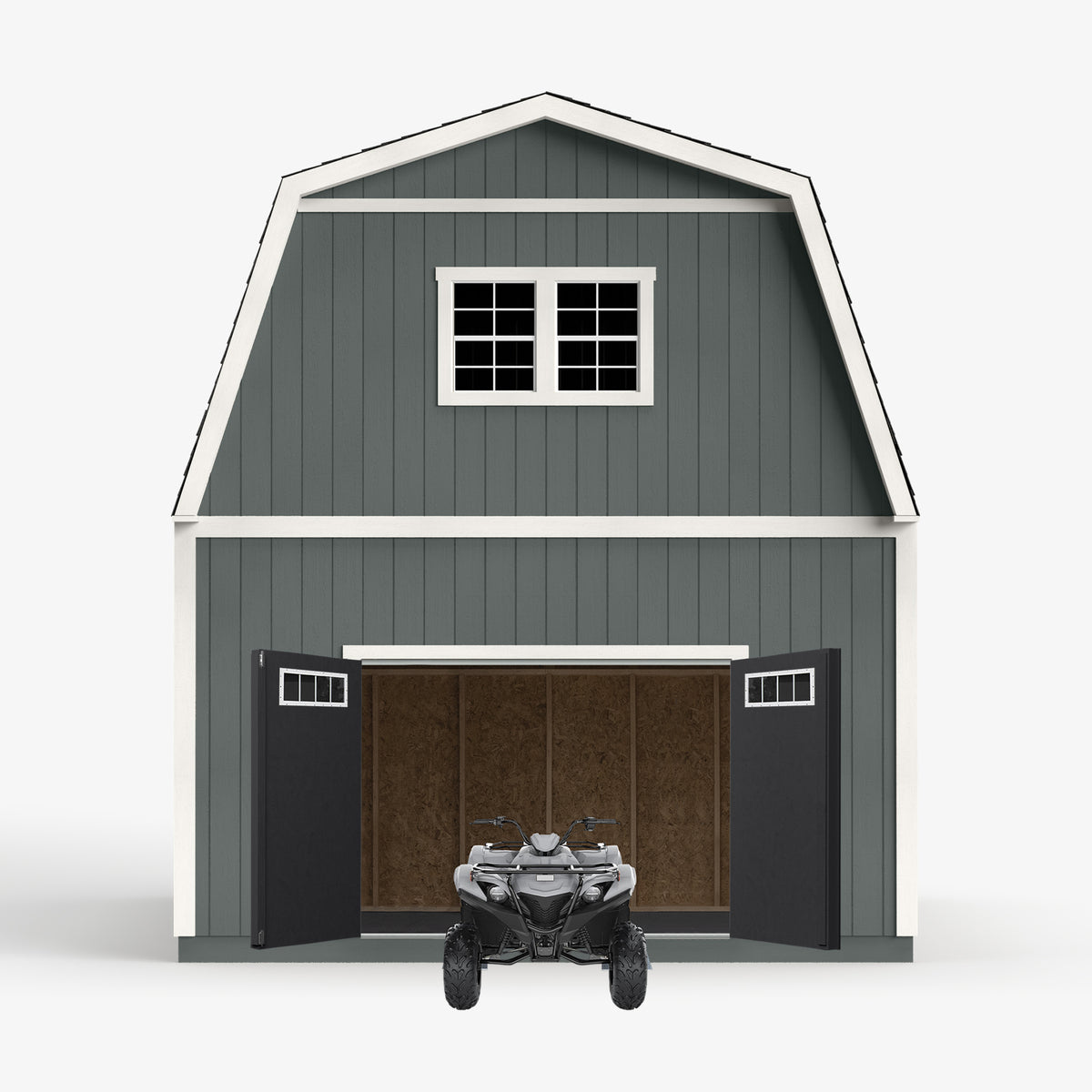 Two-Story Sheds | 2-Story Barn Shed with Stairs | Heartland Sheds