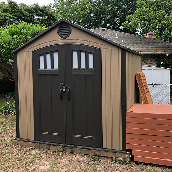plastic shed